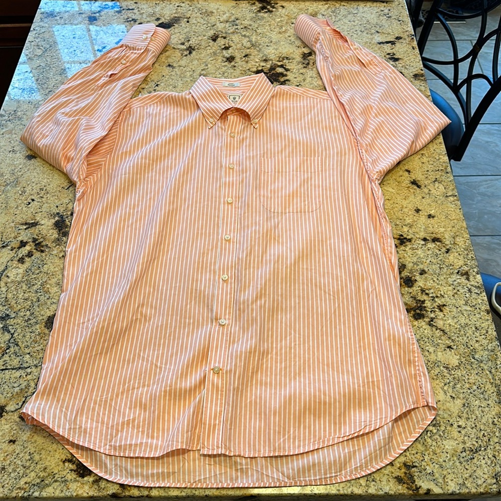 Peter Millar Long Sleeve  Button Down Shirt